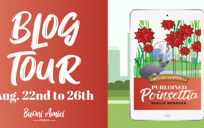 #BlogTour Purloined Poinsettia (Motts Cold Case Mystery Series + 4) By Dahlia Donovan