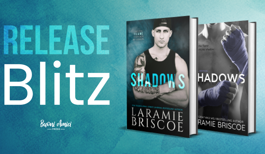 #ReleaseBlitz Shadows: A single dad, MMA fighter, new adult romance By Laramie Briscoe